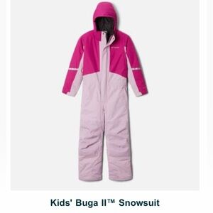 Columbia Kids' Pink and Purple Snowsuit